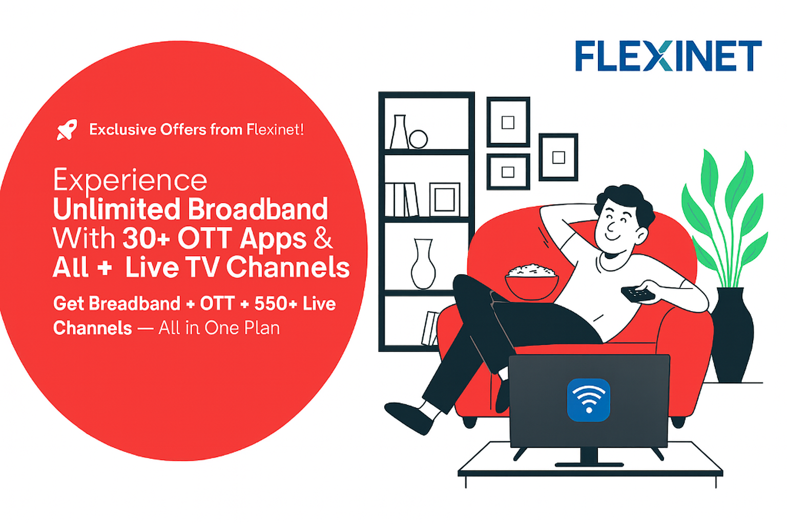 Unlimited Broadband with OTT